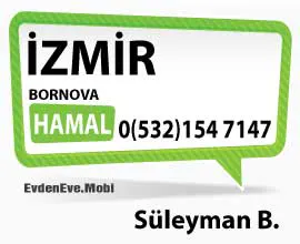 İzmir Bornova Bölgesinde Hamal Hizmeti, Profesyonel Eşya Taşıma Süleyman B.