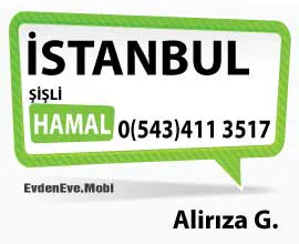 İstanbul Şişli Bölgesinde Hamal Hizmeti, Profesyonel Eşya Taşıma Alirıza G.
