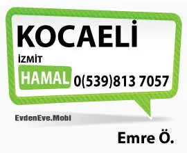 Kocaeli İzmit Bölgesinde Hamal Hizmeti Veren Emre Ö.