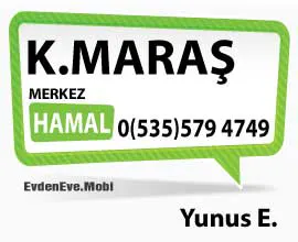 Kahramanmaraş Merkez Hamal, Yük ve Eşya Taşıma Yunus E.