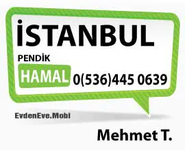 İstanbul Pendik Bölgesinde Hamal Hizmeti Veren Mehmet T.